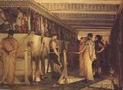 Pheidias and the Frieze of the Parthenon Athens (mk24), Alma-Tadema, Sir Lawrence